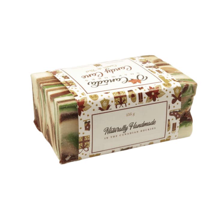 O'Canada Soapworks Inc - Wholesale Bar Soap - Candy Cane Soap3