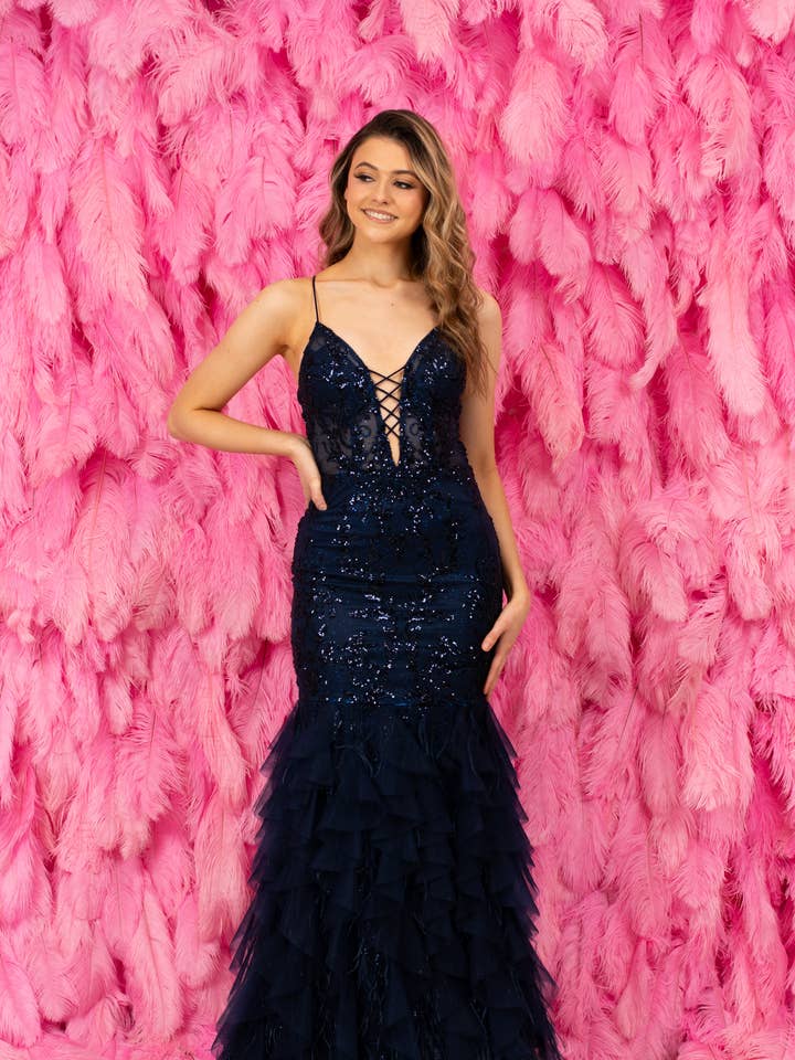 Kacie Midnight PREORDER for wholesale by Ruby Prom