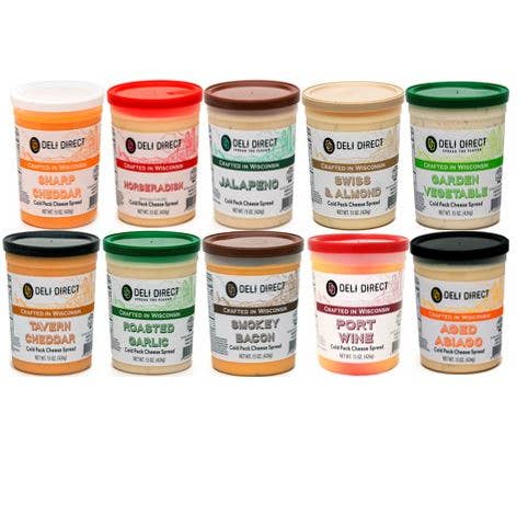 Merchandise Unlimited - Wholesale Cheese - Wisconsin Cold Cheese Spread 15oz