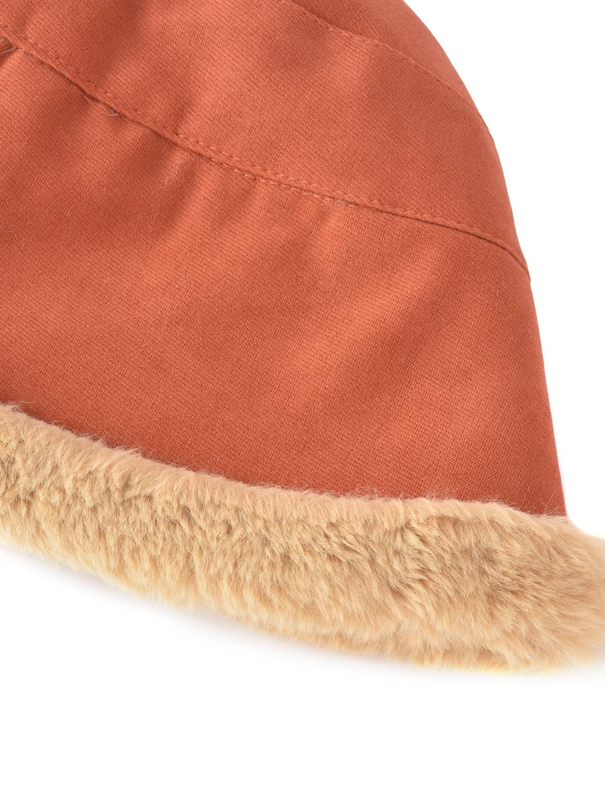 Funkyrel® Atzbranding Limited – wholesale Bucket hat – Women's – Haila - Winter Furry Bucket Hat11