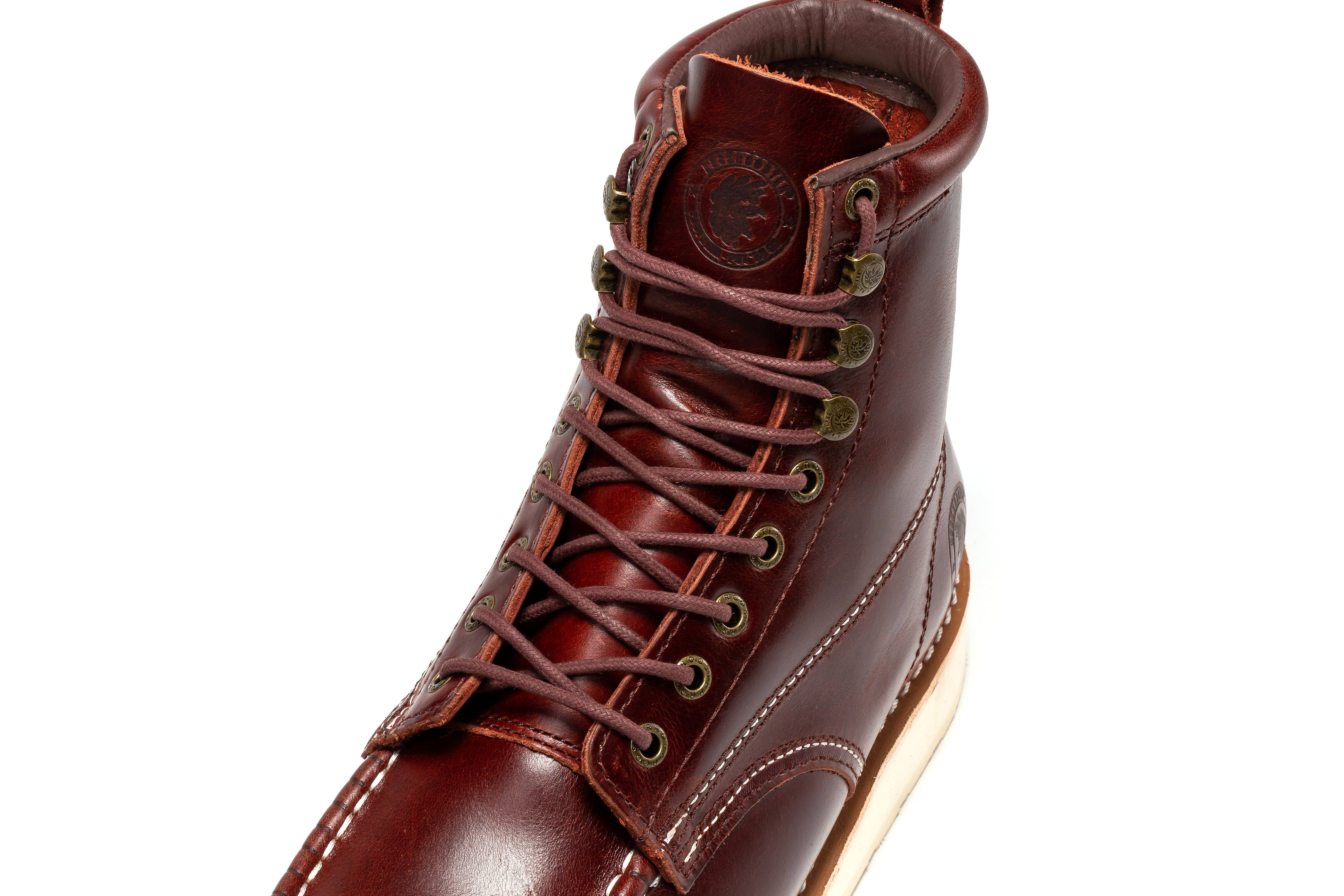 Rock Rooster Footwear - Vente Bottes – unisexe - Rock Rooster Norwood Claret bottes de travail homme 6 pouces, bout souple, semelle compensée10