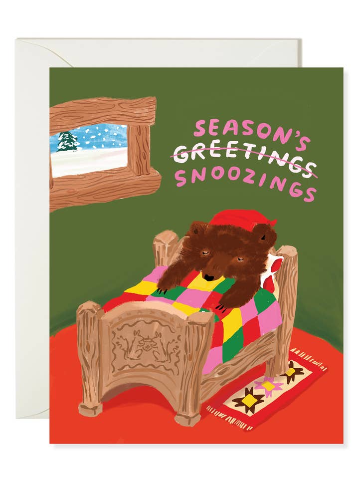 Season's Snoozings for wholesale by Karen Schipper
