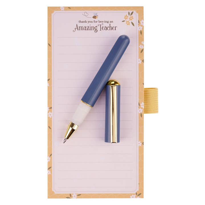 Christian Art Gifts - Wholesale Notepad - Magnetic Shopping List with Pen Amazing Teacher1