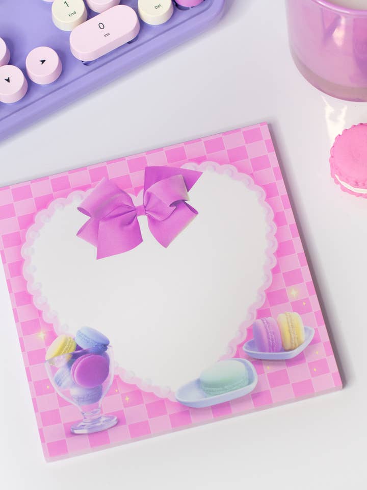 Bloc-notes Macaron pour la vente par Kate & Kris