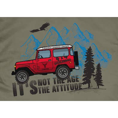 Jordgröna T-shirt 14ender attityd för wholesale på Faire