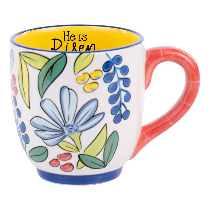 Flower Garden He Is Risen Easter Mug - Easter Decor for wholesale by Glory Haus