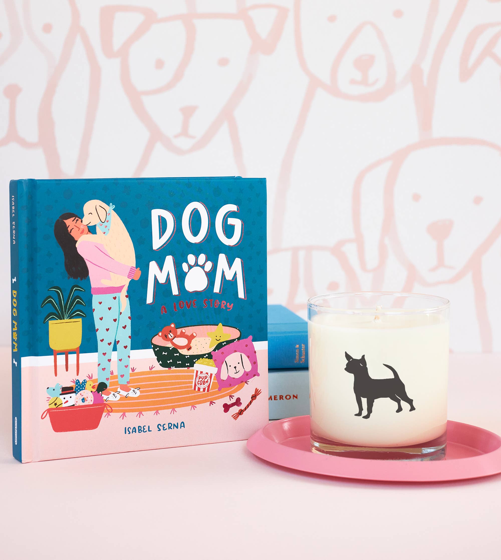 Scripted Fragrance - Wholesale Jar/Filled Candle - Chihuahua Dog Soy Candle in Drinking Glass Two-In-One Gift5