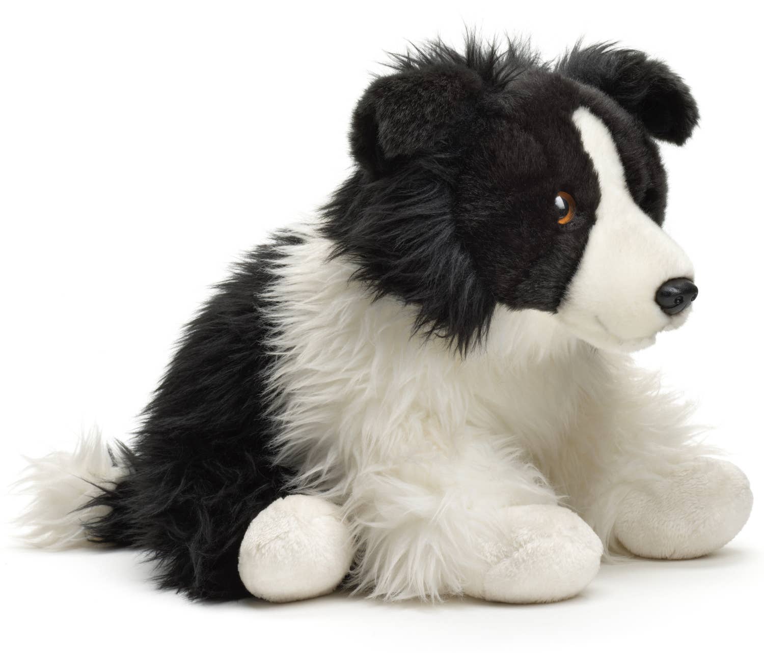 Uni Toys - Wholesale Stuffed/Plush Toy - Kids & Baby - Border Collie, sitting (without leash) - cuddly/plush toy2