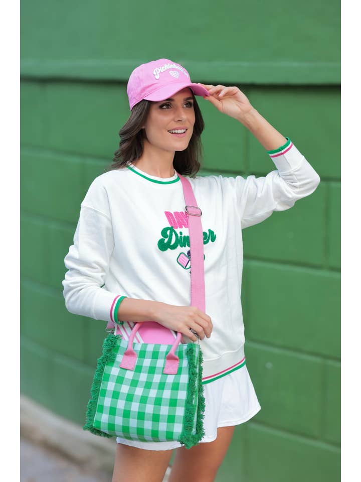 DAY DINKER SWEATSHIRT, IVORY for wholesale on Faire