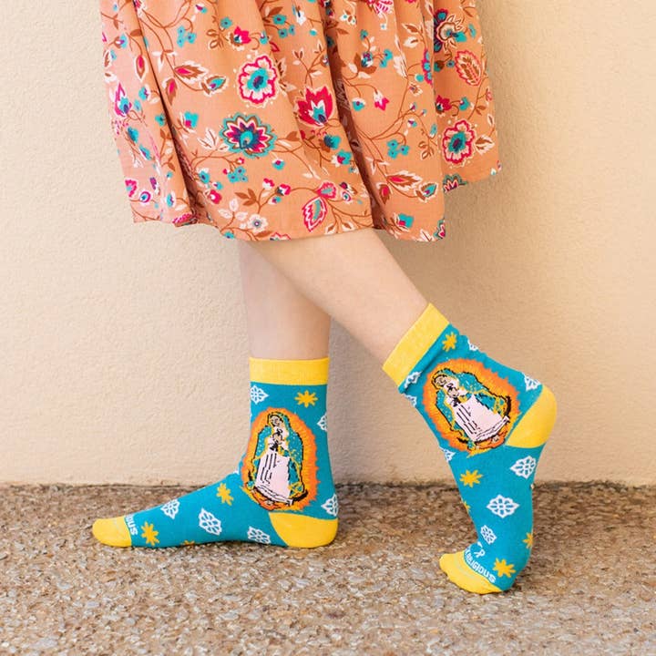 Sock Religious - Wholesale Socks - Kids - Our Lady of Guadalupe Kids Socks4