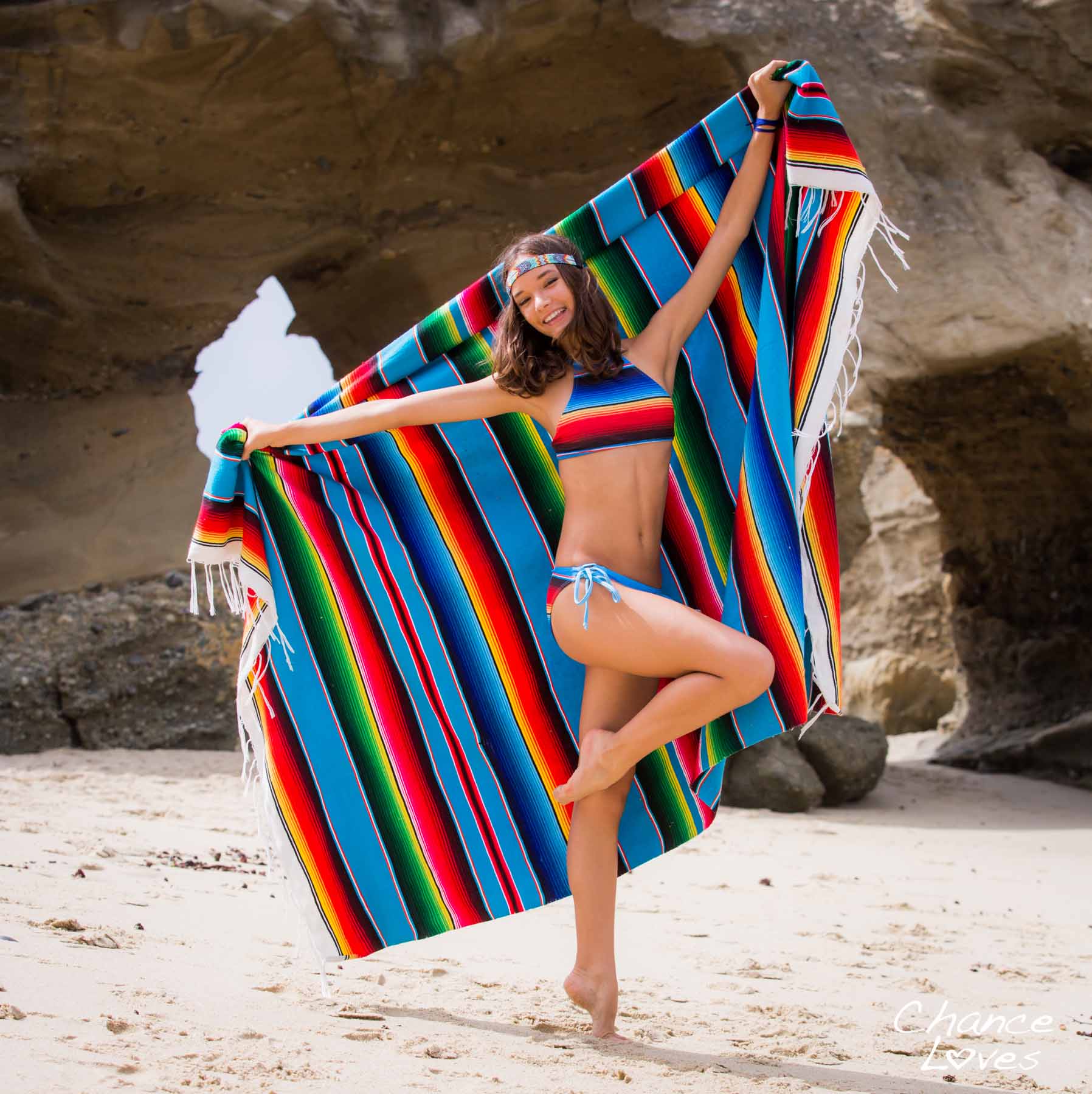 Chance Loves - Wholesale Two Piece Swimsuit - Kids - Girls Tween | TWO-PIECE | Striped Swimsuit | Halter Style8