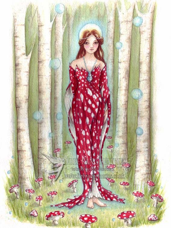 Brighid's Wood A4 Signed Art Print for wholesale by FreeRangeFaeries