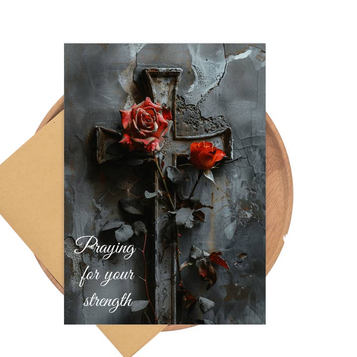 Always Remembered Sympathy Greeting Card for wholesale by You Go Girl