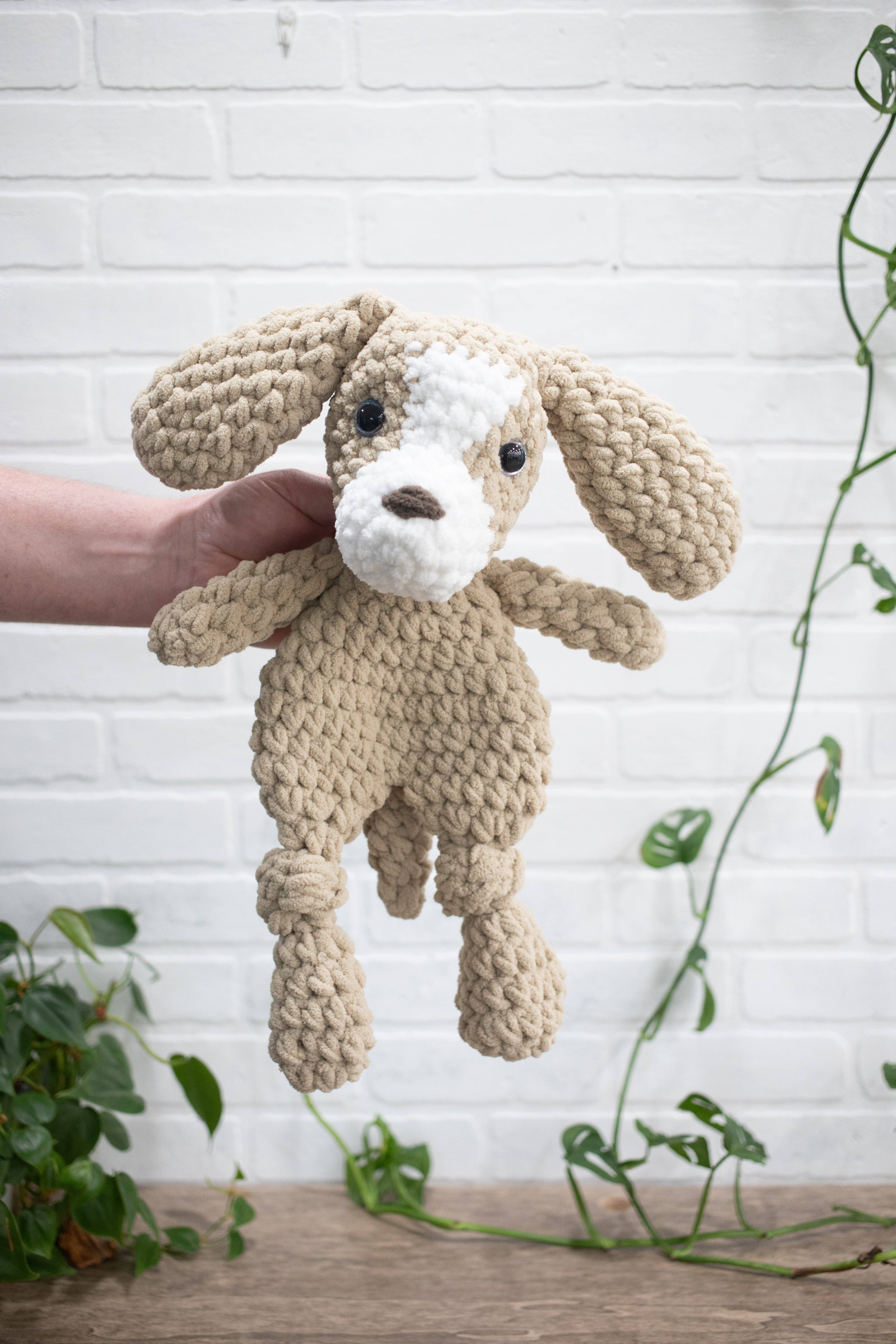 The McGarvey Workshop - Vente Peluche – enfant et bébé - Chiot Peluche, Animal en Crochet, Doudou Chiot10