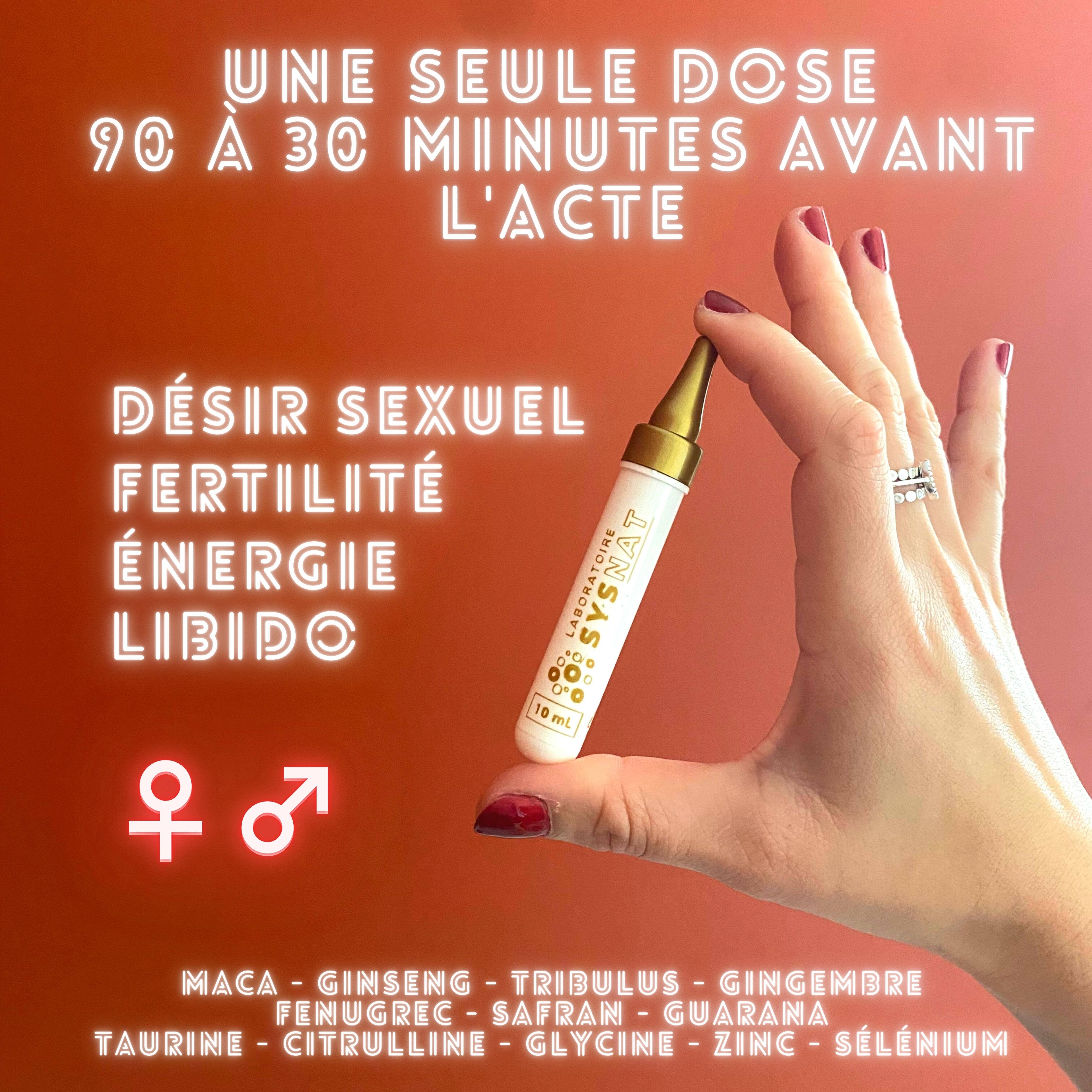 Laboratoire SYSNAT - Venta al por mayor Suplementos/vitaminas para beber - BOOSTER Vitalidad Sexual - 14 dosis3