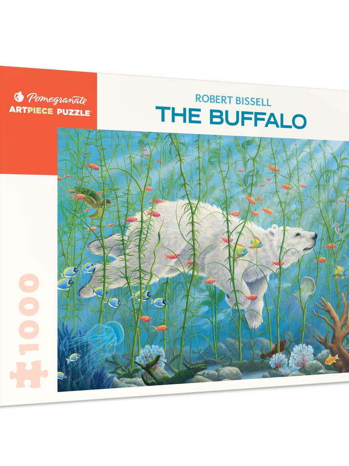 Robert Bissell: The Buffalo 1000-Piece Jigsaw Puzzle for wholesale by Pomegranate