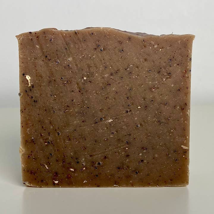 Oat Milk & Honey Exfoliant Bar Soap for wholesale by Oh So Dapper Soap Company