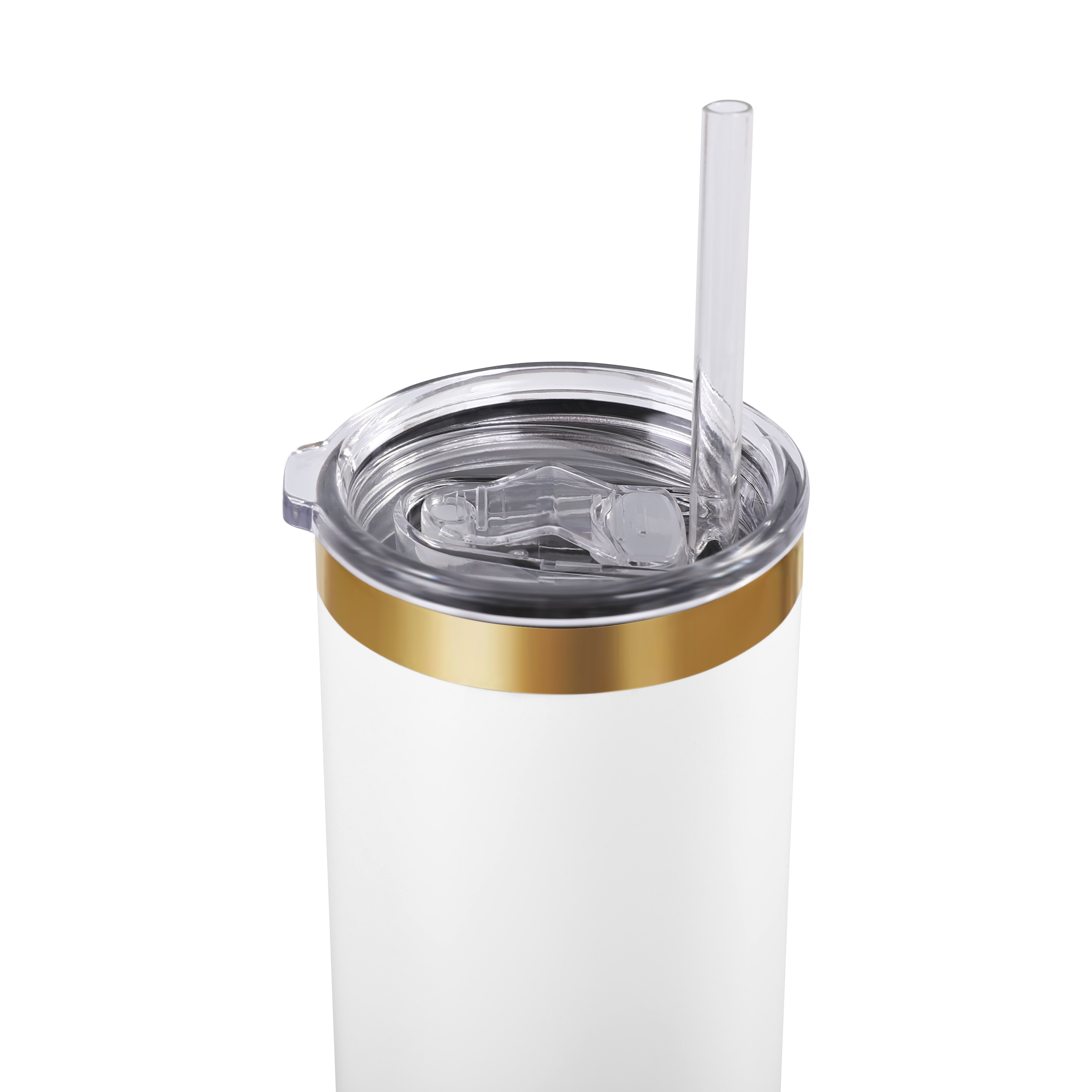 MakerFlo - Wholesale Insulated mug/tumbler - 20oz Skinny Gold6