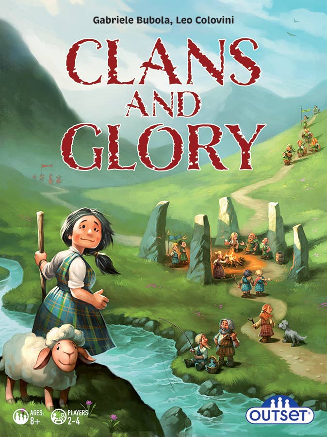 Outset Games and Cobble Hill Puzzles - Wholesale Board Game - Clans and Glory: A Card Game of Strategy and Influence1