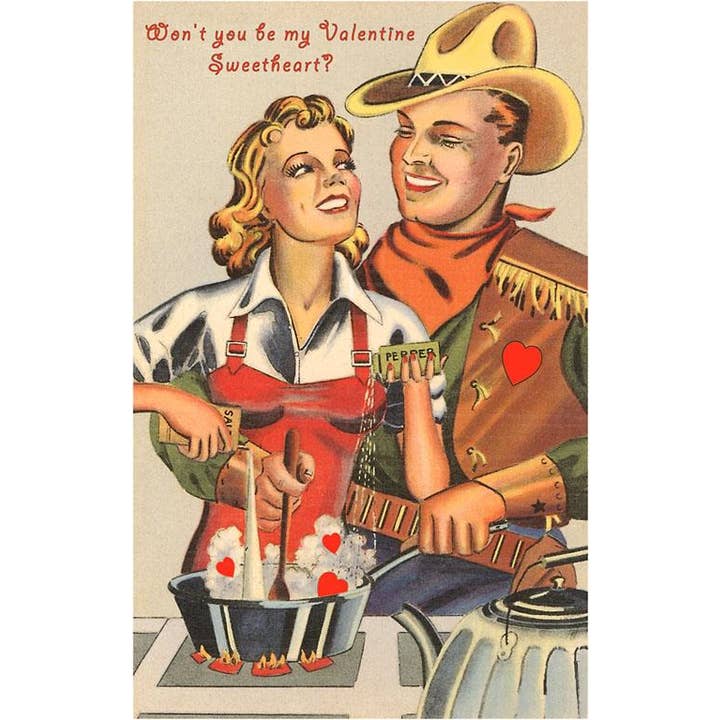 Found Image Press – wholesale Kontorsmateriel/Notecard Set – Gratulationskort VL-153 Vill du bli min Valentin, Älskling Co