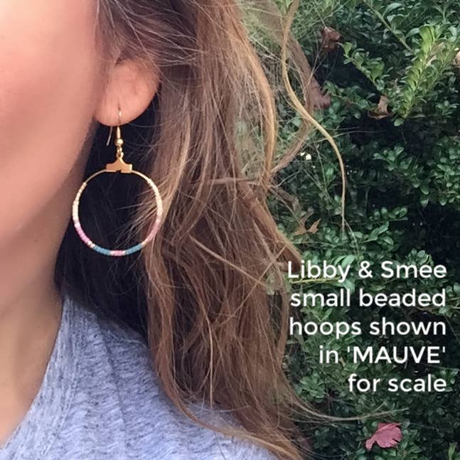 Libby & Smee – Großhandel Hoops – Kleine Hoops mit Perlen25
