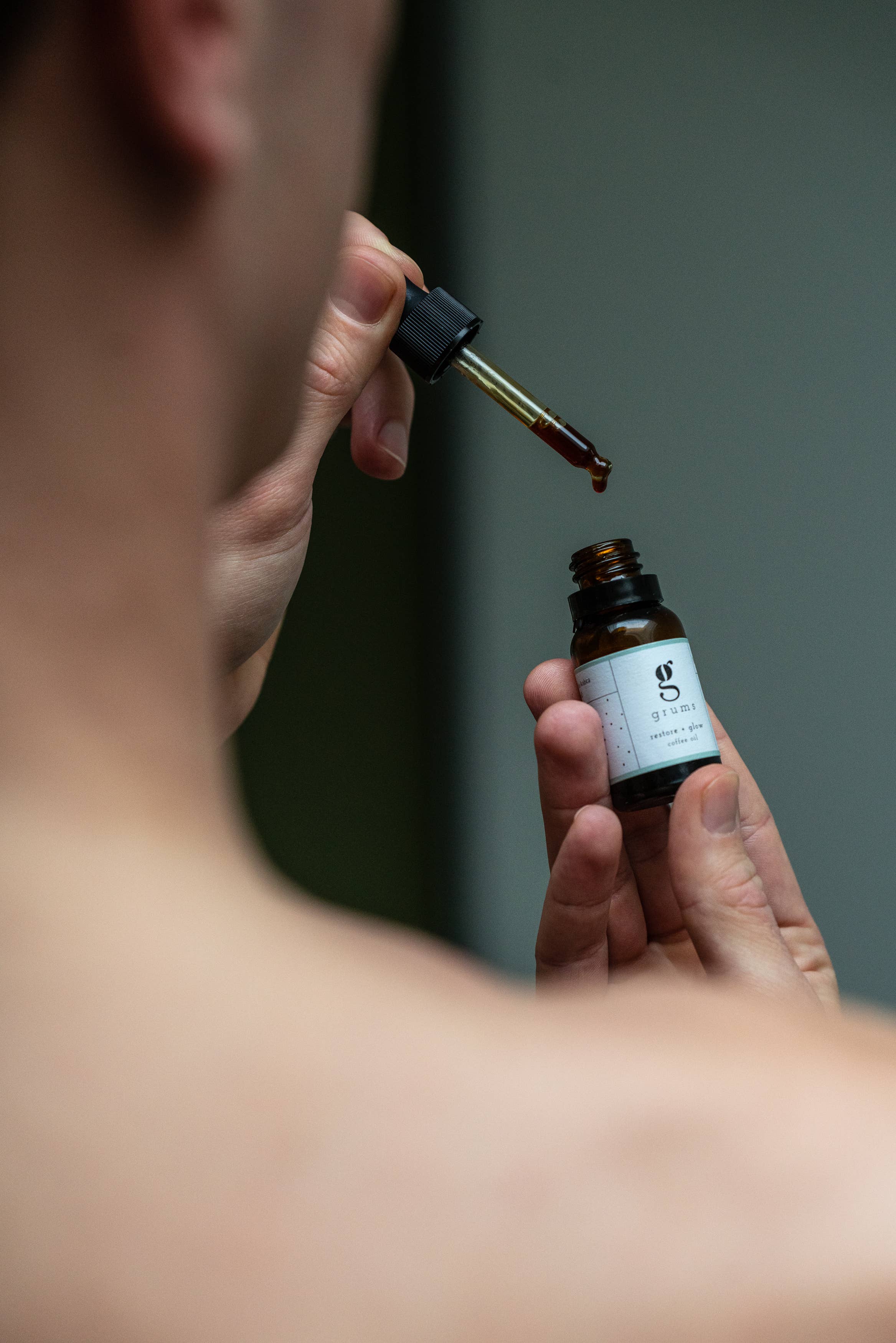 grums - Wholesale Facial Care Set/Kit - The Hydra Glow Kit – Hydrating Coffee Cream & Oil Gift Set4