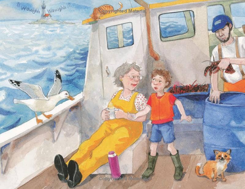 REMOVED BRAND - Wholesale Preschool Book (3-5) - Grandma Drove the Lobsterboat2