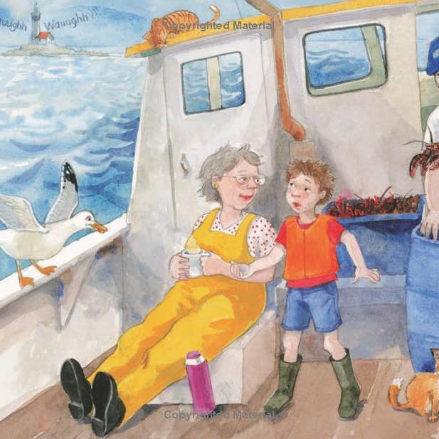 REMOVED BRAND - Wholesale Preschool Book (3-5) - Grandma Drove the Lobsterboat2