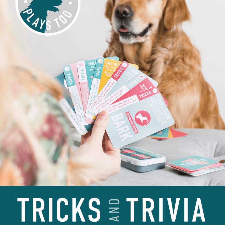 Goodchap's - Wholesale Card Game - Tricks & Trivia | Dog Card Game | Puppy Training Quiz4