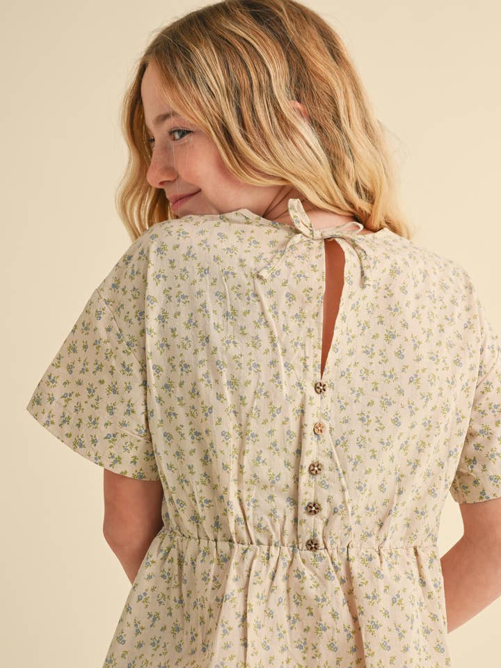 heart and arrow - Wholesale Dress - Kids - TWEEN GIRLS KIDS DROP SHOULDER S/S MINI DRESS (7/14)5