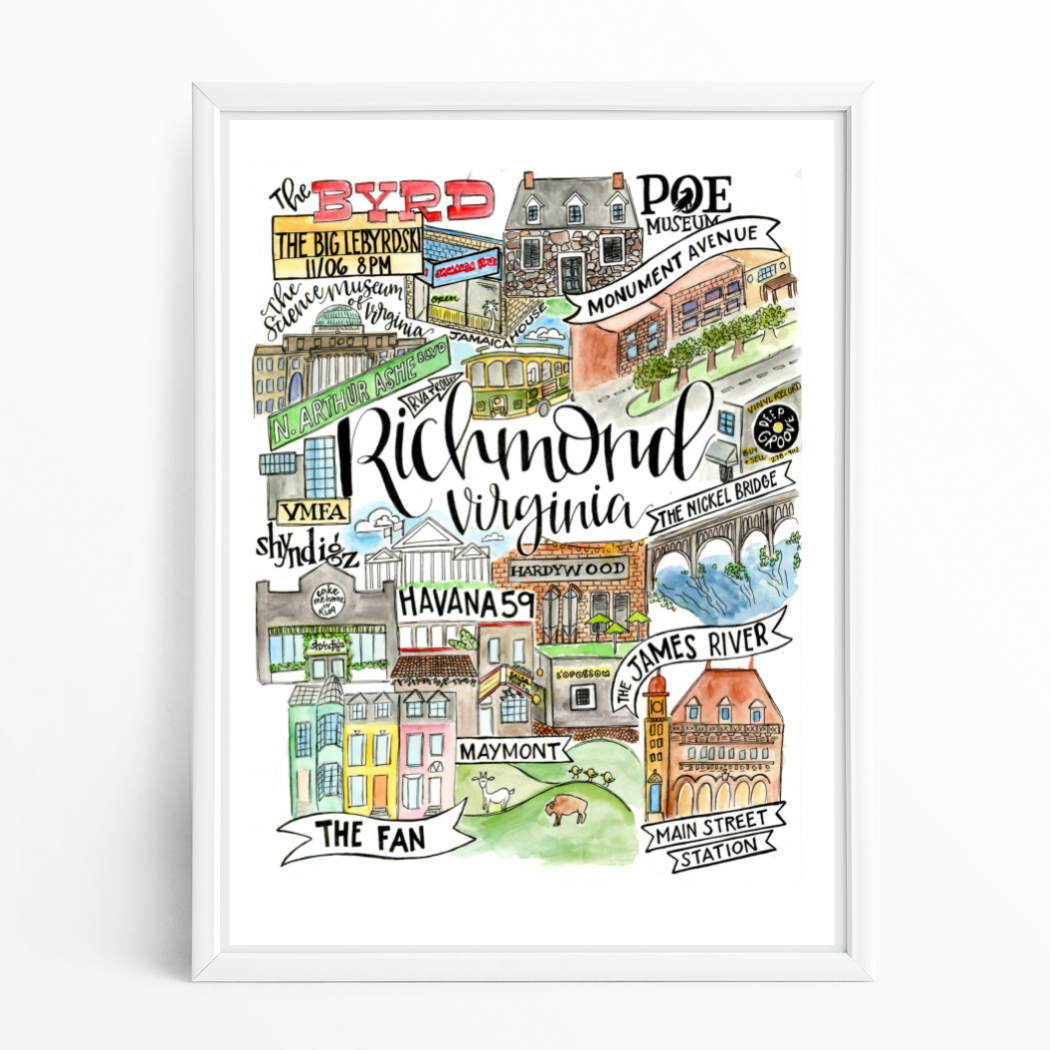 Mad Kitchen Co. - Wholesale Art Print - Richmond Classics I1