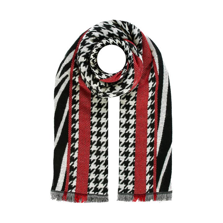 Mønstret tørklæde til kvinder for engroshandel hos NF Nitzsche Fashion