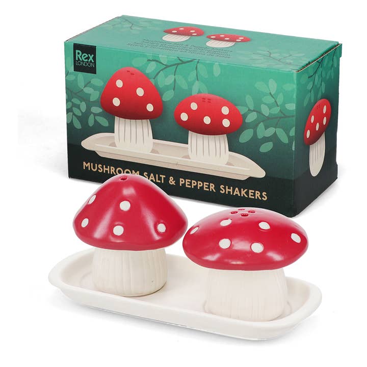 Ceramic salt and pepper shakers - Mushroom for wholesale by Rex B2B - Europe