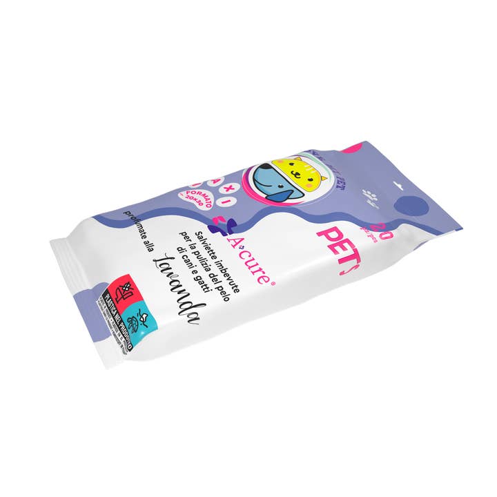 A+Cure Pet 20 Pop-Up Lavanda salviette per la vendita all'ingrosso da parte di A+CURE