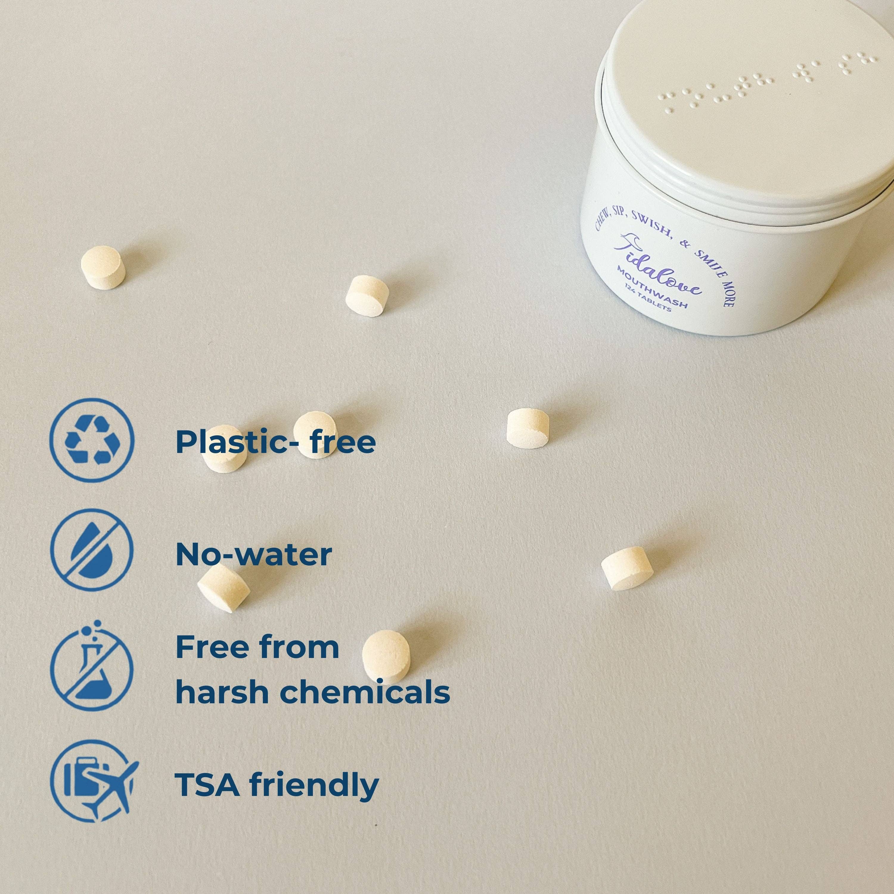 Tidalove - Vente Bains de bouche - Recharge de comprimés rince-bouche6