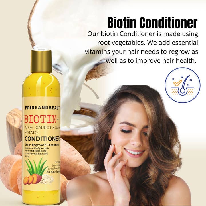 PrideandBeauty - Wholesale Hair Conditioner - Sweet Potato, Carrot, Keratin Hair Mask, Hair Conditioner
