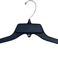 Unbreakable Black Plastic Dress Hanger for wholesale by Only Hangers