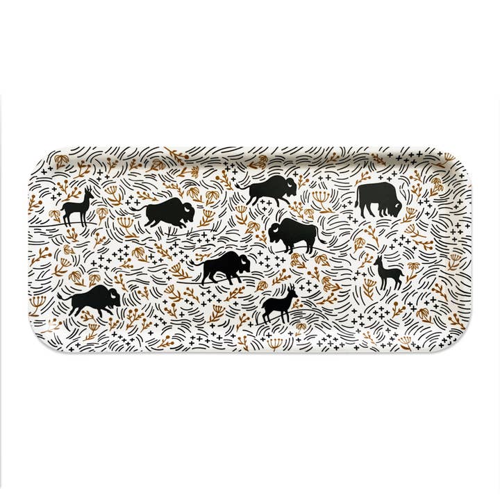 Prairie Long Tray Handcrafted in Sweden - Last Call for wholesale by Paper Parasol Press