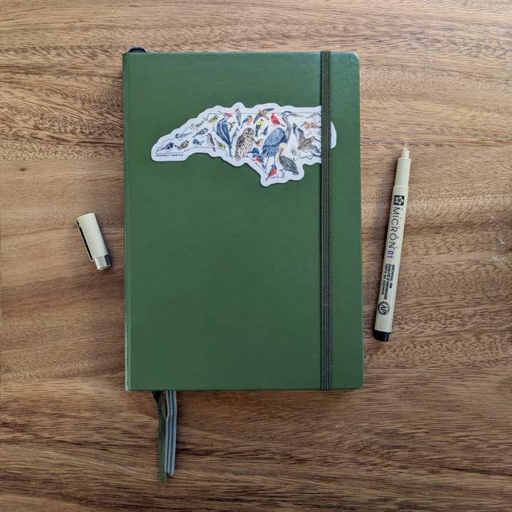 Papermill Creative - Wholesale Sticker - North Carolina Birds vinyl sticker4