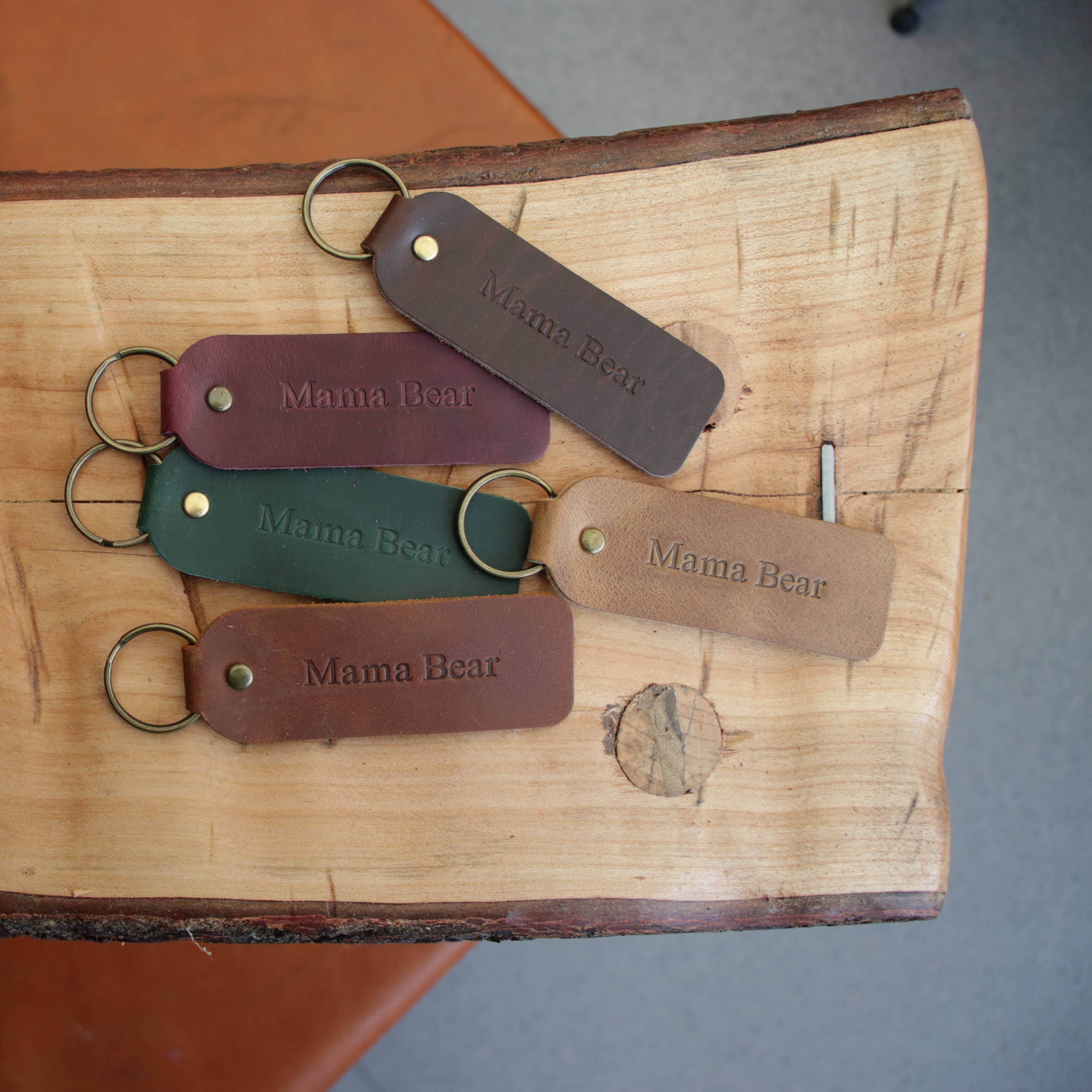 Lucas Ruth - Vente Porte-clés – femme - Porte-clés en cuir pour la fête des mères7