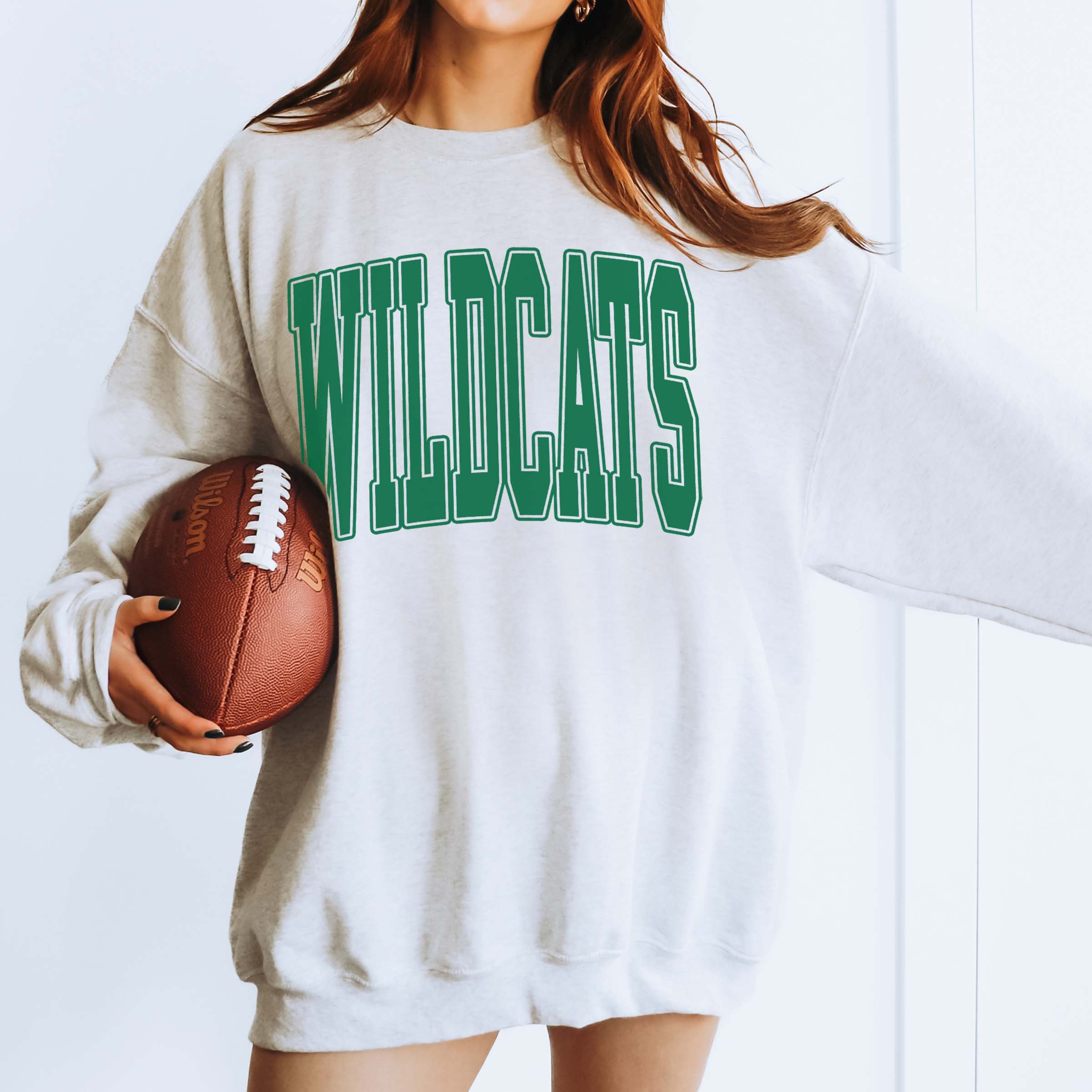 Limeberry Designs - Wholesale Graphic Sweatshirt - Women's - Personalized Collegiate Letter Sweatshirts3