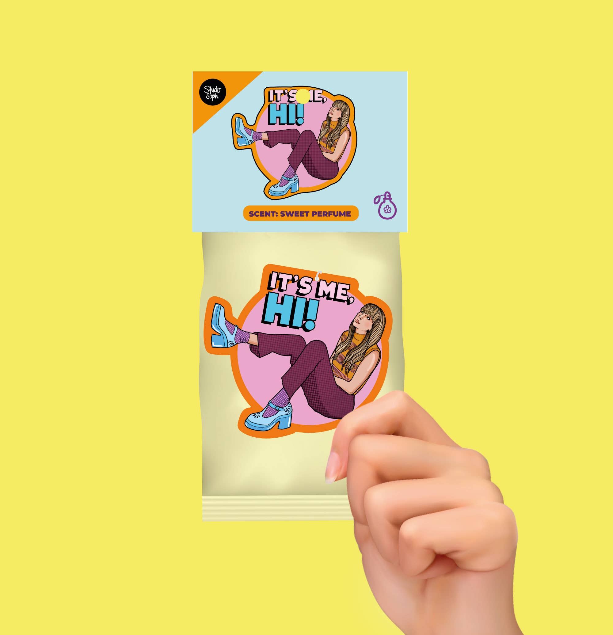 Studio Soph (We Pay Your Import Fees - We Ship DDP) - Vendita all'ingrosso Deodorante per auto - Donna - Profumatore d'Aria It's Me Hi! Taylor3