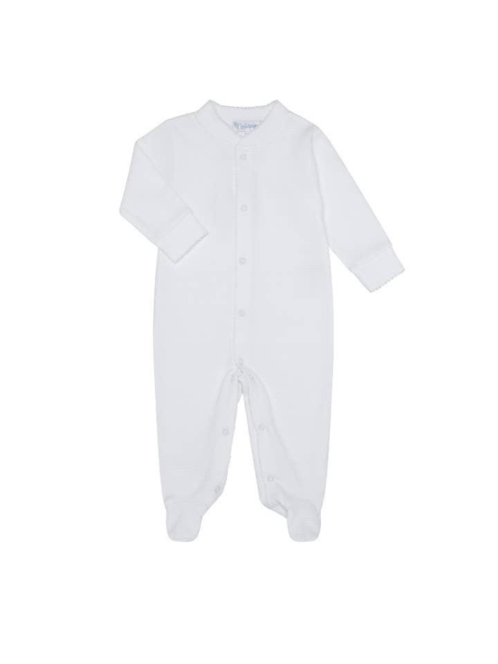 Nellapima - Wholesale Jumpsuit - Baby - White Bubble Baby Footie