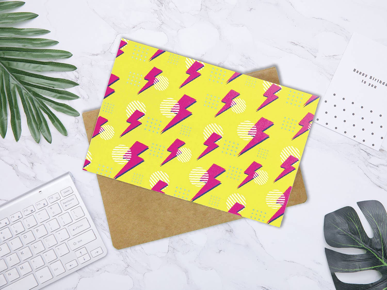 Tiny Mills - Wholesale Everyday Greeting Card - 80's Themed Retro - 36 Pack Assorted Greeting Cards4