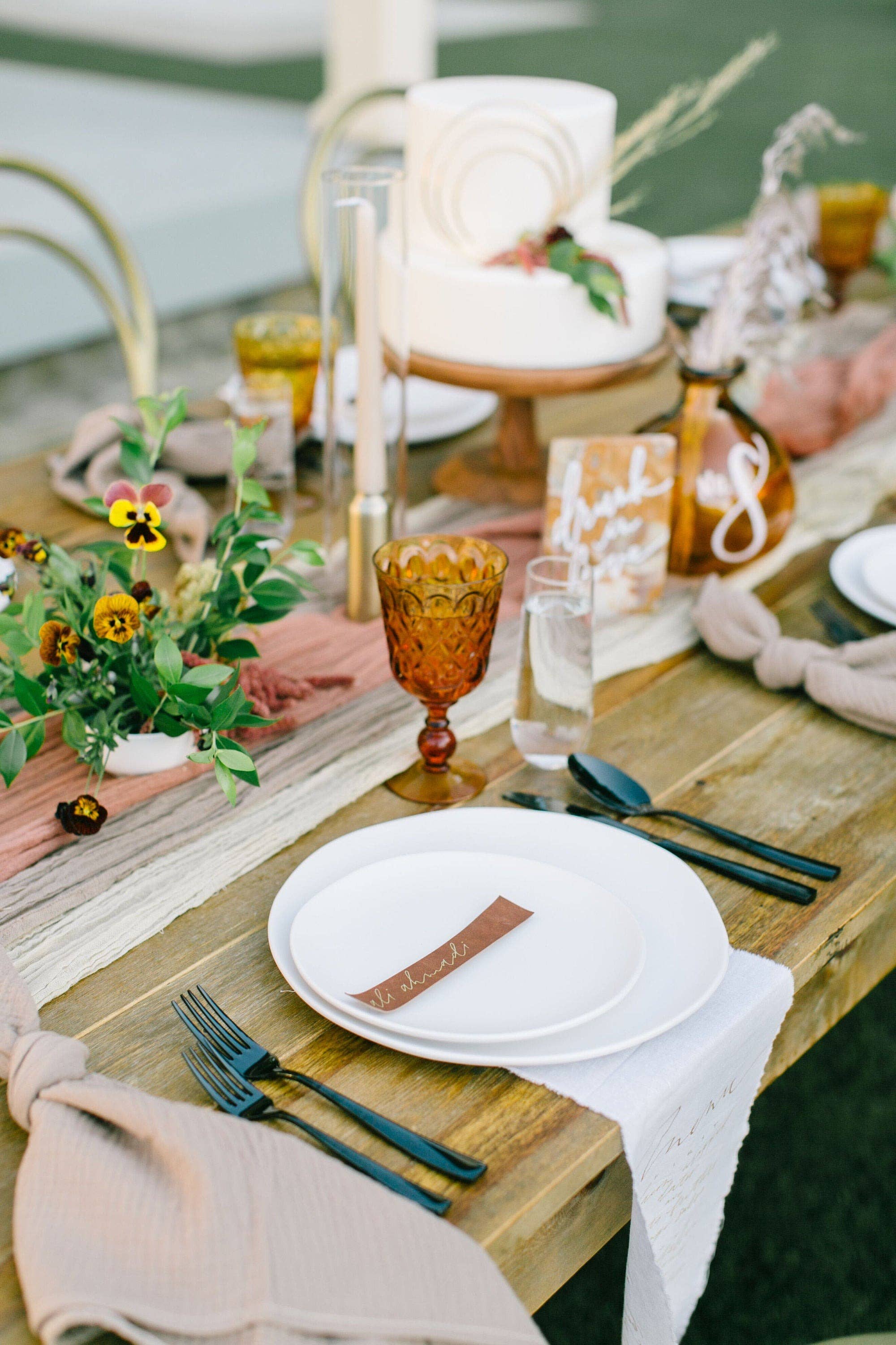 Amore Society – wholesale Table runner – Gauze Table Runner1