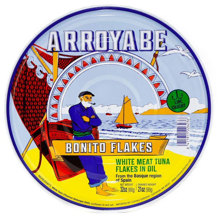 Matiz - Wholesale Tinned Fish - Arroyabe Bonito Tuna Flakes - One 2.2lb tin0
