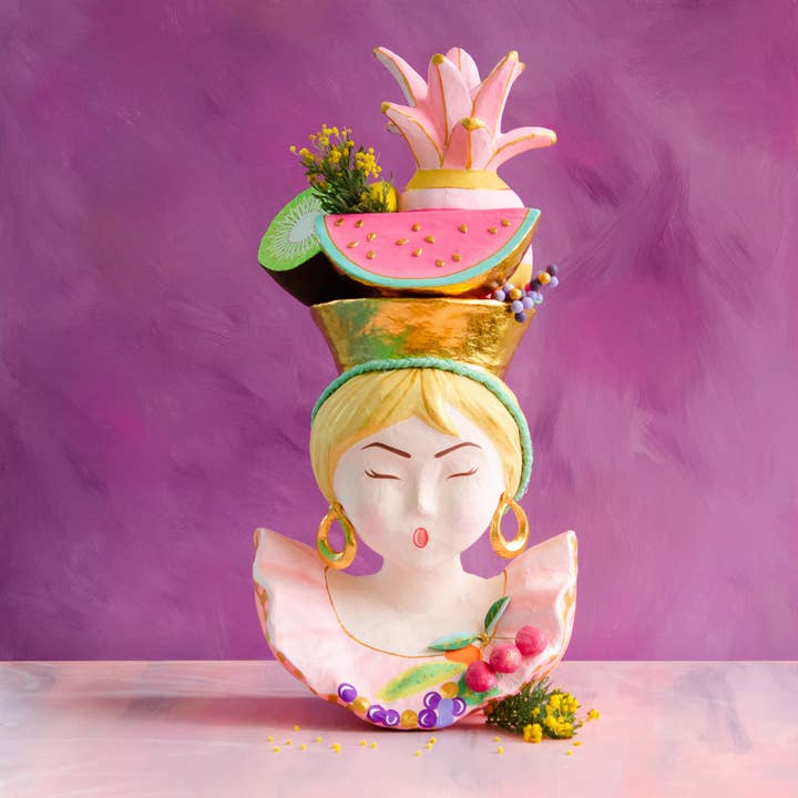 Glitterville Chi Chi Display, Pink, Papermache, 36" for wholesale by Glitterville