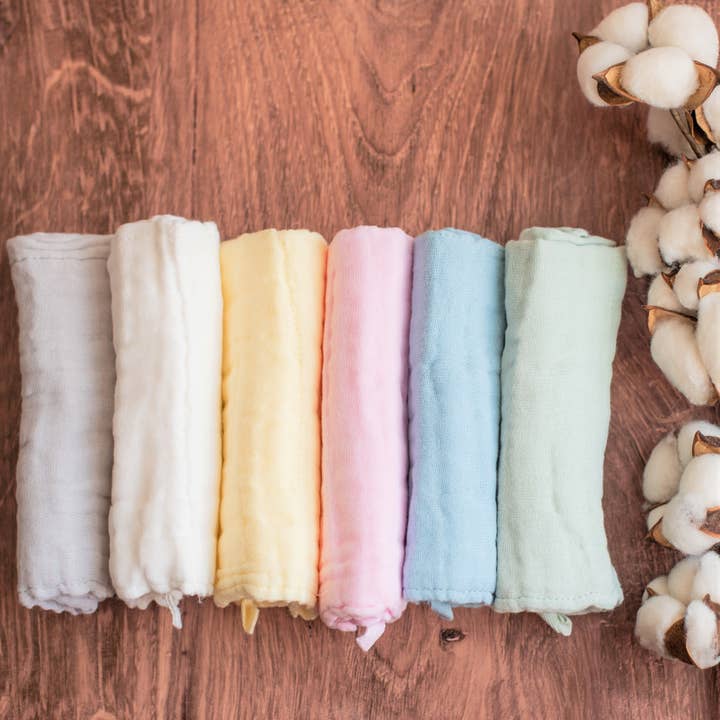 LollyBanks - Wholesale Wash Cloth - Kids & Baby - Splish Splash - Baby Toddler Washcloth 6 Pack