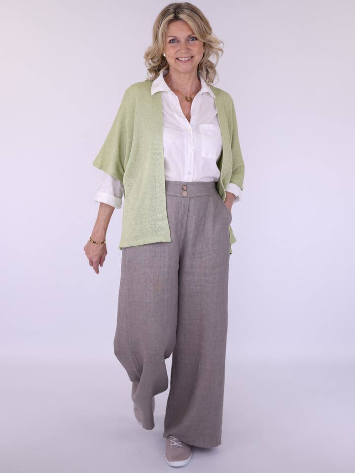 Chemise en coton avec col et nœud devant pour la vente par Cadenza Italy Ltd