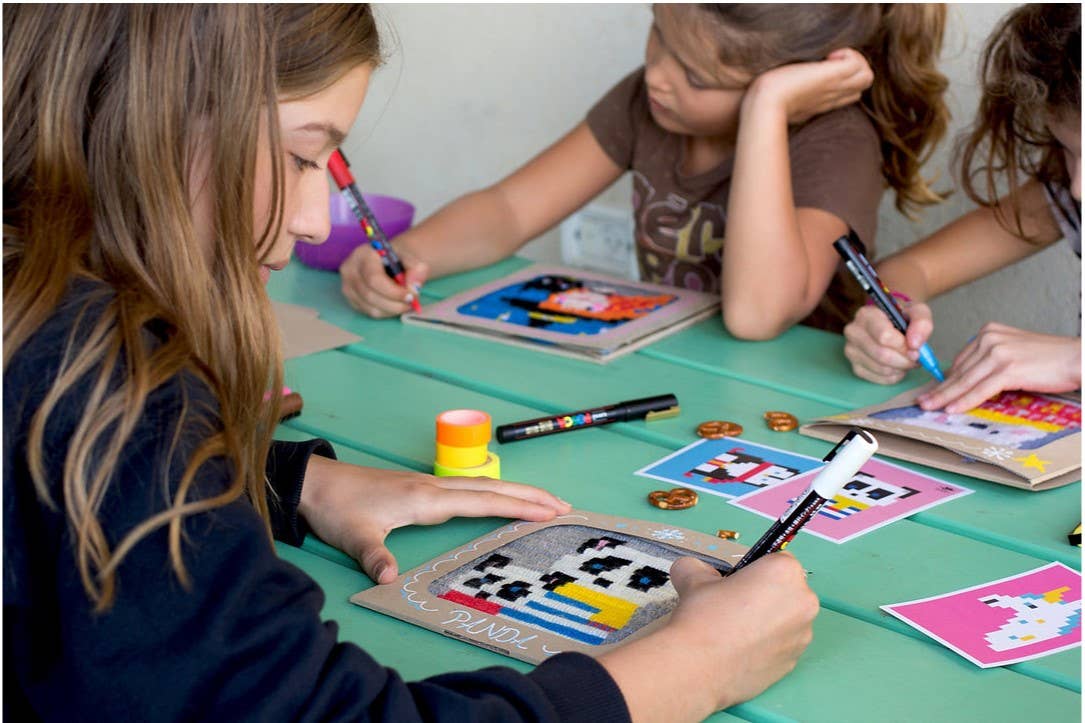 SOZO DIY - Wholesale DIY Craft Kit - SOZO DIY - Panda Picture Frame Needle Point Kit2